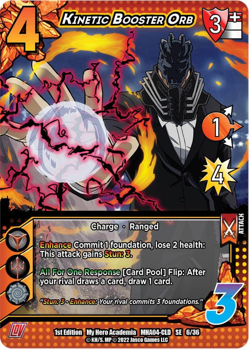 Kinetic Booster Orb [League of Villains]