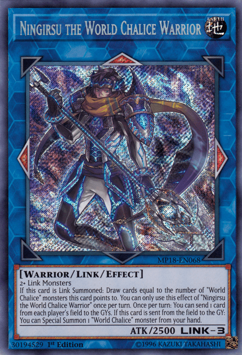 Ningirsu the World Chalice Warrior [MP18-EN068] Secret Rare