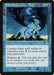 Magic: The Gathering card titled "Circular Logic [Torment]" from the Magic: The Gathering set. It's an instant card with a blue border. The artwork showcases a swirling, tornado-like vortex in a dark sky filled with lightning. Text reads: "Counter target spell unless its controller pays {1} for each card in your graveyard. Madness {U}.