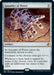 The image shows a Magic: The Gathering product named "Gauntlet of Power [Time Spiral Remastered]." It is an artifact card with a casting cost of 5 colorless mana. The card's artwork features a metallic gauntlet lying on a stone surface, emitting a glowing aura. The text box explains the card's effects related to choosing a color.