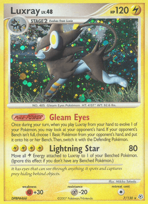 Luxray (7/130) [Diamond & Pearl: Base Set]