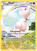 A Pokémon trading card featuring Mew (XY110) [XY: Black Star Promos] by Pokémon. Mew is a small, pink, cat-like mythical Pokémon shown in a playful pose, floating against a bright sky with a rainbow. Mew has moves named "Clairvoyance" and "Psychic," and the card's HP is 70, symbolizing its health points.