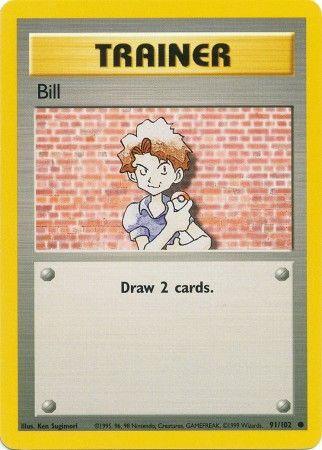 A Pokémon trading card from the Base Set Unlimited, featuring the Trainer card 