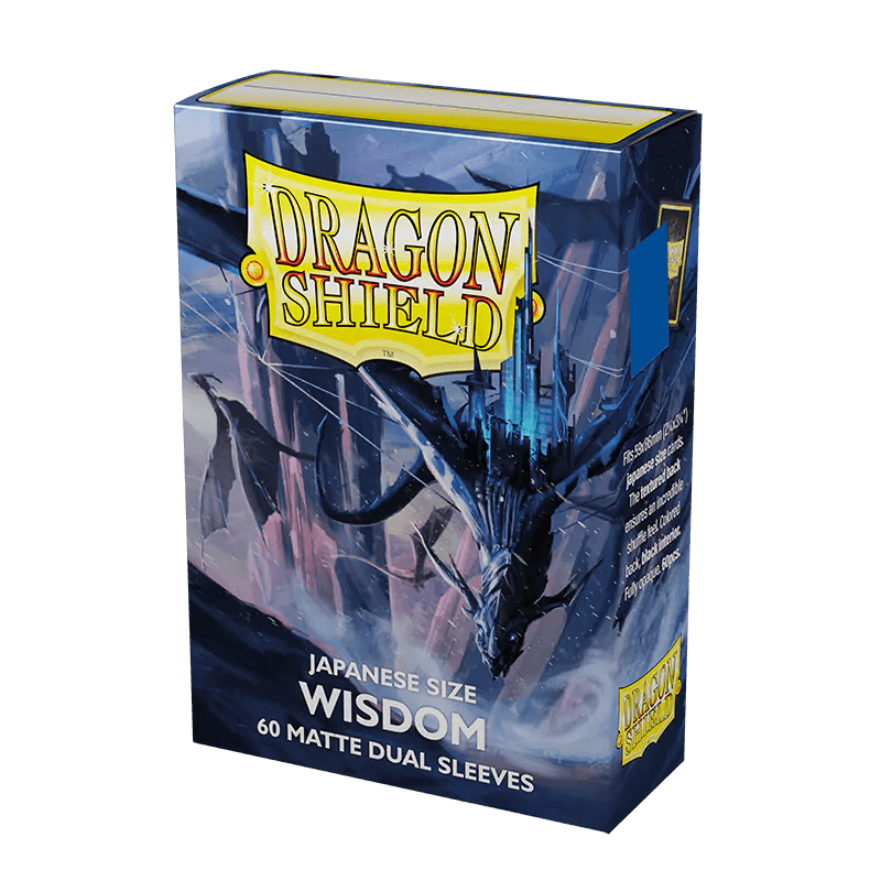 Dragon Shield: Japanese Size 60ct Sleeves - Wisdom (Dual Matte)