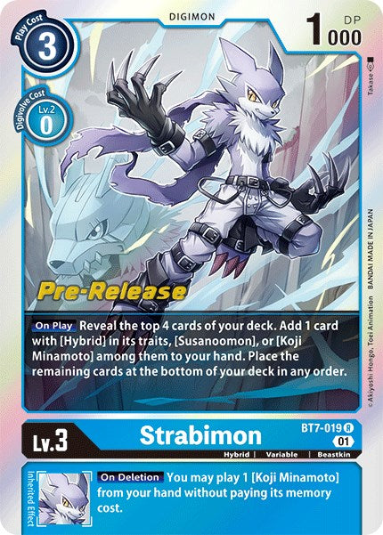 A unique and rare card from the Digimon brand, 