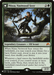 A Mythic Rarity Magic: The Gathering card, "Nissa, Vastwood Seer // Nissa, Sage Animist [Secret Lair: From Cute to Brute]," is a green card featuring an elf scout poised on a tree branch. It costs 2G and is number 189 of 272. With abilities to search for Forest cards and transform under certain conditions, its power/toughness is 2/2.