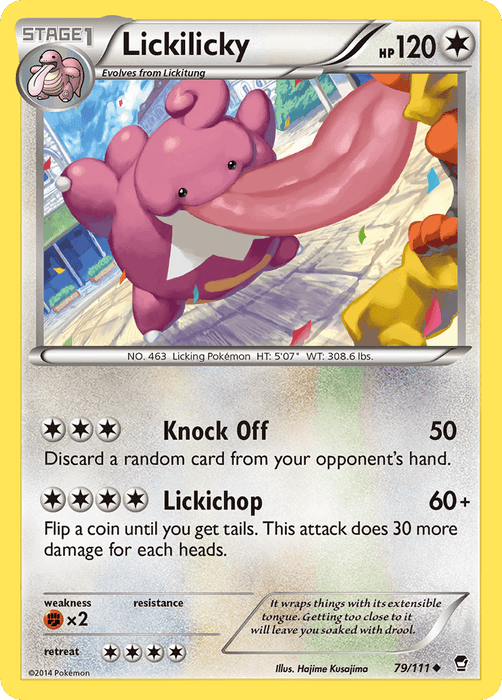 Lickilicky (79/111) [XY: Furious Fists]