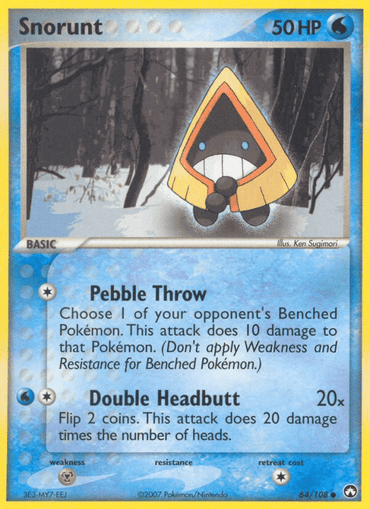 Snorunt (64/108) [EX: Power Keepers]