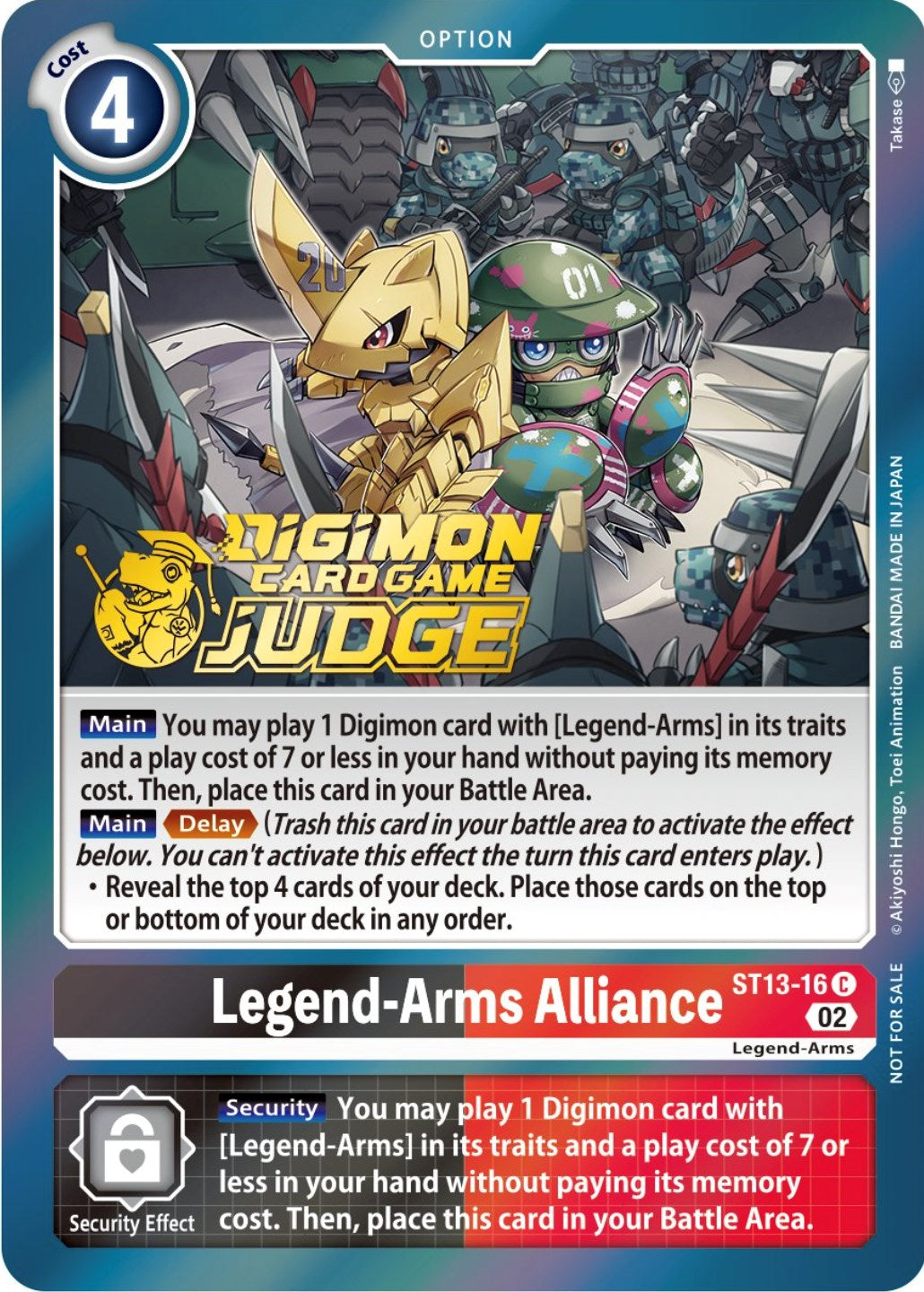 Card image displaying a stylized dragon and robotic character from the Digimon series, highlighting the 