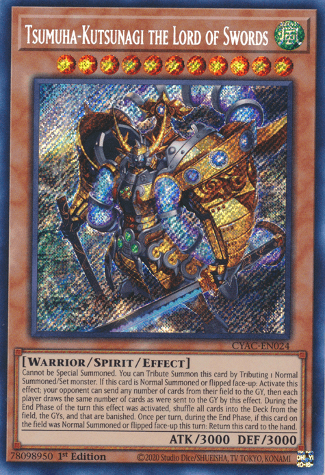 Image of a Yu-Gi-Oh! trading card titled 