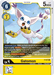 Image of a Digimon Card featuring "Gatomon," a Holy Beast. The card has a yellow border with a blue outline on the upper left. Gatomon, depicted as a white cat-like creature with purple-tipped ears and yellow gloves, is leaping mid-air. It boasts special abilities, Blocker status, level 4, and 5000 DP. Introducing Gatomon [P-031] [Promotional Cards] by Digimon.