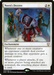 The image depicts a *Magic: The Gathering* card named "Norn's Decree [Phyrexia: All Will Be One Commander]" from the *Magic: The Gathering* set. It features a white-robed figure holding a staff and scroll, surrounded by armored guards in a dark, eerie setting. This rare enchantment details effects like giving poison counters and drawing cards during attacks.