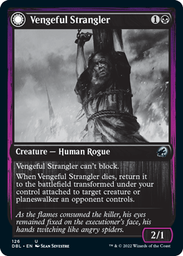 Vengeful Strangler // Strangling Grasp [Innistrad: Double Feature]