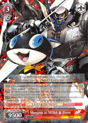 Morgana as MONA & Zorro (P5/S45-E051 RR) [Persona 5]