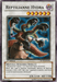 Image of a Yu-Gi-Oh! trading card named "Reptilianne Hydra [SOVR-EN042] Super Rare" from the Stardust Overdrive series. The Synchro Monster features a multi-headed snake creature with humanoid faces on each head, and its body transitions into a snake's tail. Labeled 1st Edition, SOVR-EN042, it has ATK/2100 and DEF/