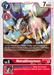 This Super Rare Digimon card, MetalGreymon [BT7-013] [Next Adventure], showcases MetalGreymon at Level 5, decked out in striking red and metal armor with a mechanical arm. It has a play cost of 7 and offers 7000 DP, along with special memory-gaining abilities. The dynamic artwork depicts MetalGreymon in an aggressive stance amidst roaring flames, making it a fierce addition to your Next Adventure collection.