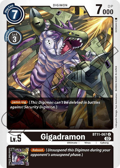 Gigadramon [BT11-067] [Dimensional Phase]