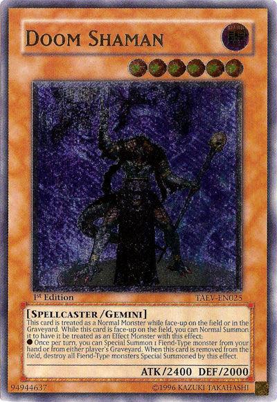 Doom Shaman [TAEV-EN025] Ultimate Rare