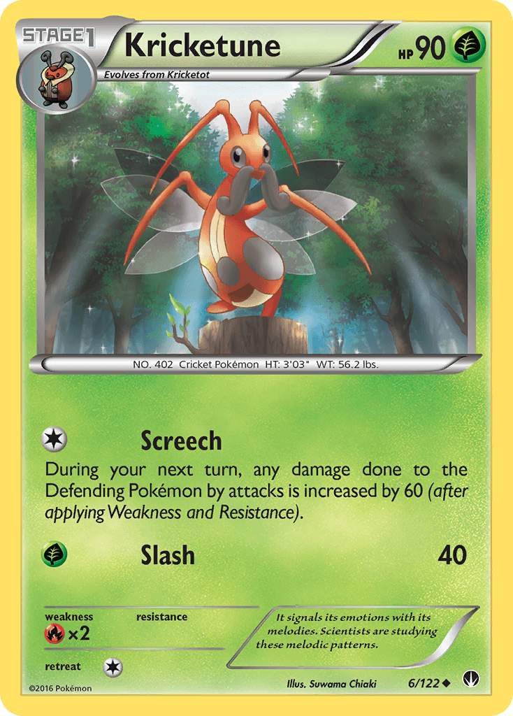 Kricketune (6/122) [XY: BREAKpoint]