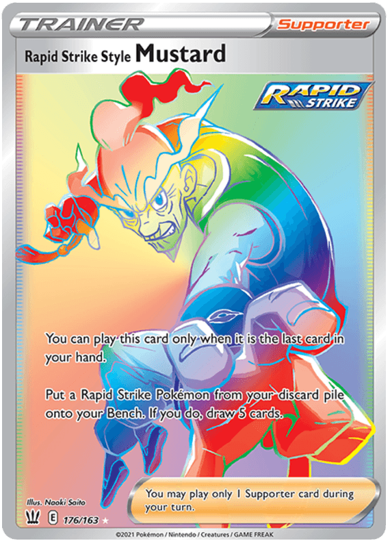 A Pokémon trading card featuring 