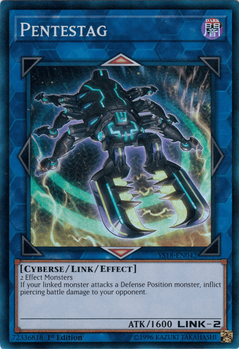 Image of a Yu-Gi-Oh! trading card titled 