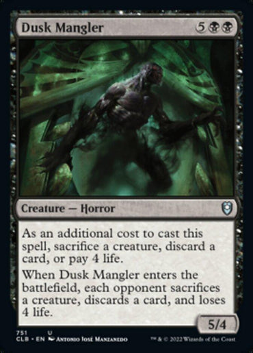 Dusk Mangler [Commander Legends: Battle for Baldur's Gate]