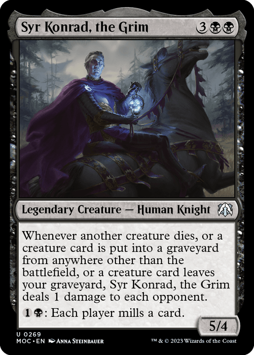 Syr Konrad, the Grim [March of the Machine Commander]