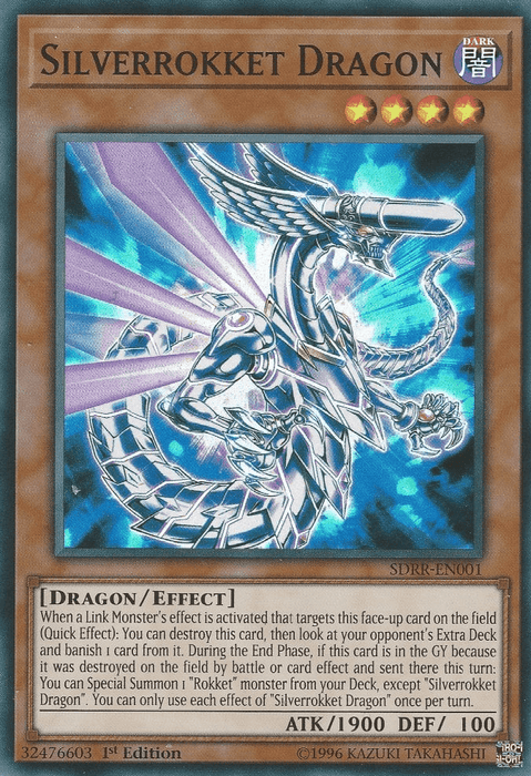 Silverrokket Dragon [SDRR-EN001] Super Rare