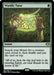A Magic: The Gathering product named "Worldly Tutor [Dominaria Remastered]." It has a green border and features artwork of hands weaving a glowing, intricate web. This Instant reads: "Search your library for a creature card, reveal it, then shuffle and put the card on top." From the Dominaria Remastered series, it includes a quote at the bottom.