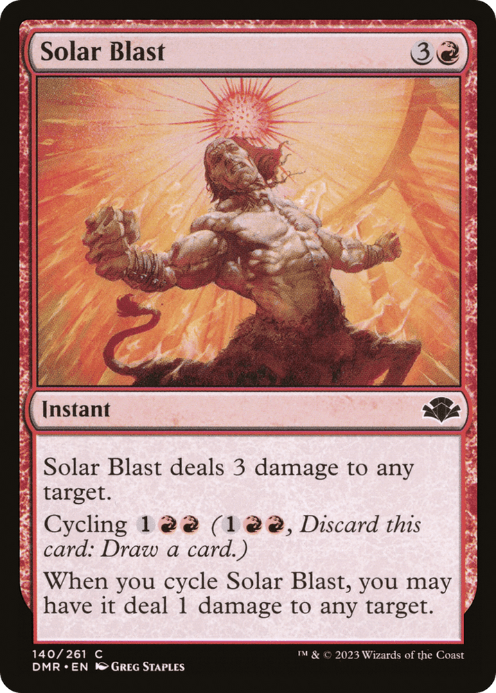 Solar Blast [Dominaria Remastered]