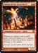 A rare Magic: The Gathering card titled 'Eidolon of the Great Revel [The List],' it showcases a fiery scene with spirits dancing in flames. This Enchantment Creature costs two red mana and boasts a power and toughness of 2/2, with text detailing its damaging ability.