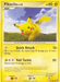 Image of a Pikachu (70/100) [Diamond & Pearl: Majestic Dawn] Pokémon card. Pikachu is a yellow, mouse-like creature with pointy ears and red cheeks. This card, numbered 70/100, has 60 HP and is Level 12. It features Quick Attack and Volt Tackle moves. Background shows a scenic landscape with green fields and a blue sky.