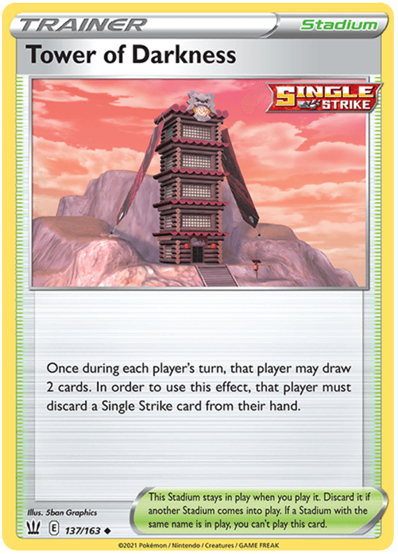 A Pokémon trading card titled 