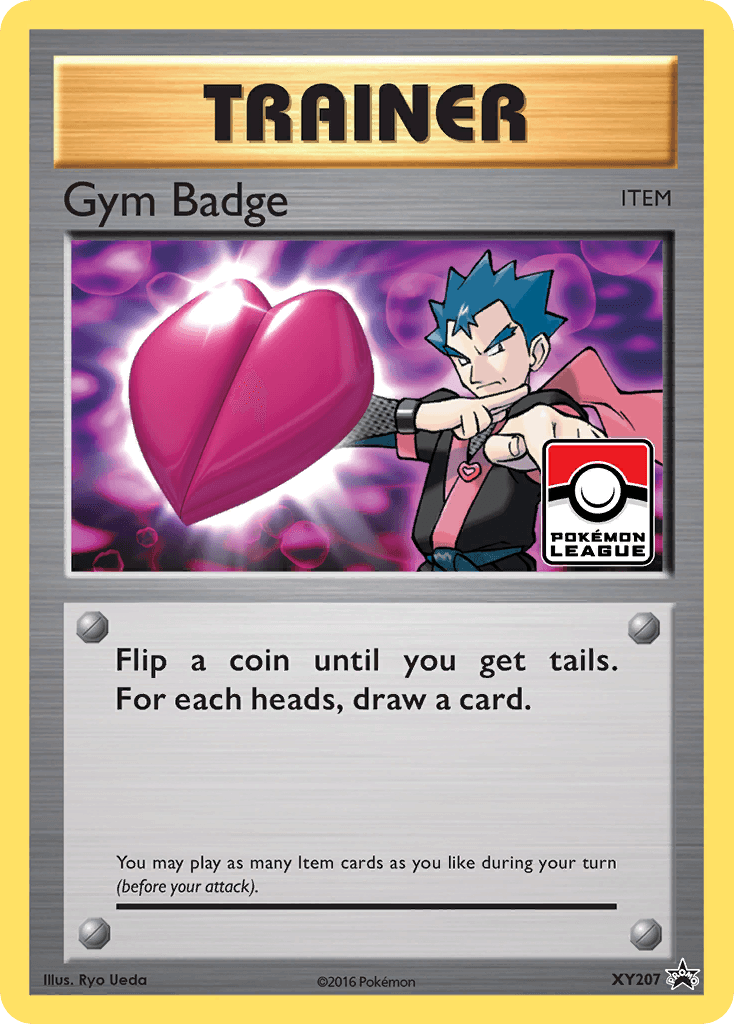 A Pokémon Trainer card titled 