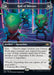 A Magic: The Gathering card titled "Hall of Mirrors (4-6) [Unfinity]." It features three green, alien-like creatures with wide smiles and sharp teeth, standing in a hall of mirrors. This rare Artifact — Attraction card is from the Unfinity set and has a captivating description detailing its unique abilities and effects.