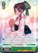 A trading card titled "During the Festival, Jintsu Kai-II (KC/S42-E038 U) [KanColle: Arrival! Reinforcement Fleets from Europe!]" from Bushiroad features an anime-style female character with long brown hair in a traditional Japanese kimono. She holds a red fan and stands against a colorful geometric background. This uncommon character has various stats and abilities described at the bottom.