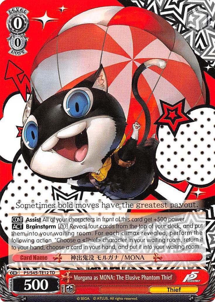 Morgana as MONA: The Elusive Phantom Thief (P5/S45-TE12 TD) [Persona 5]