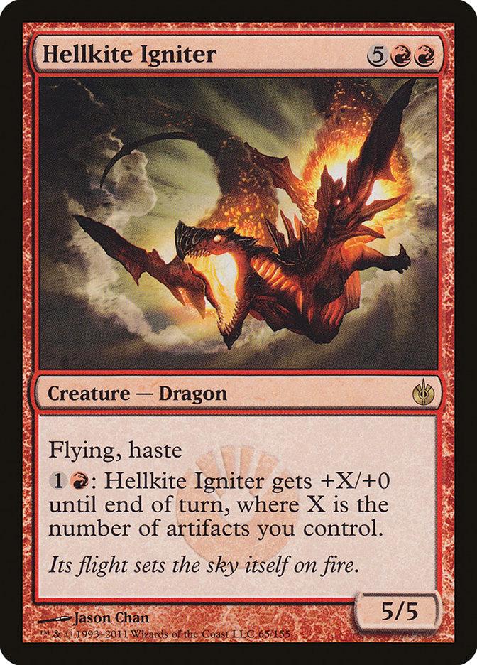 A Magic: The Gathering card from the *Mirrodin Besieged* set, titled 