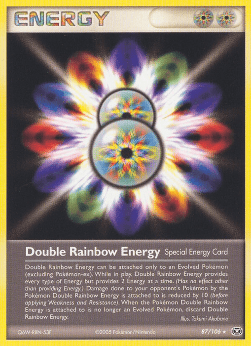 Double Rainbow Energy (87/106) [EX: Emerald]