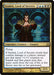 A Magic: The Gathering card titled "Szadek, Lord of Secrets [Commander 2011]," featuring a menacing vampire with slicked-back hair and intricate red and gold robes. Szadek has a stern expression, hands posed in a mystical gesture. The card text describes its Legendary Creature attributes and abilities, perfect for Magic: The Gathering decks.