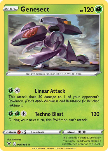 Genesect (016/185) [Sword & Shield: Vivid Voltage]