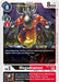 The Megadramon [BT9-065] [X Record Pre-Release Promos] trading card from the Digimon brand features a dragon-cyborg Digimon. The card showcases Megadramon's metallic claws and fierce expression in a dynamic pose. It includes various statistics and abilities, with a play cost of 8, 8000 DP, and detailed effects for digivolving and attacking.