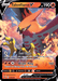 The image shows a Talonflame V (029/185) [Sword & Shield: Vivid Voltage] from Pokémon, featuring a red and yellow bird-like Pokémon with a wingspan extended wide. The card includes details like HP (190), abilities "Fast Flight" and "Bright Wing," artwork by Ryota Murayama, and is marked as 029/185 in its series.