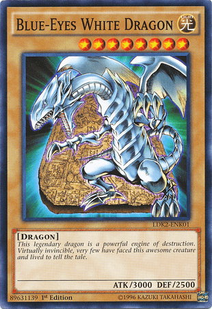 Blue-Eyes White Dragon (Version 4) [LDK2-ENK01] Common