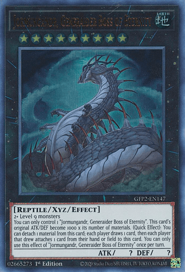 Jormungandr, Generaider Boss of Eternity [GFP2-EN147] Ultra Rare