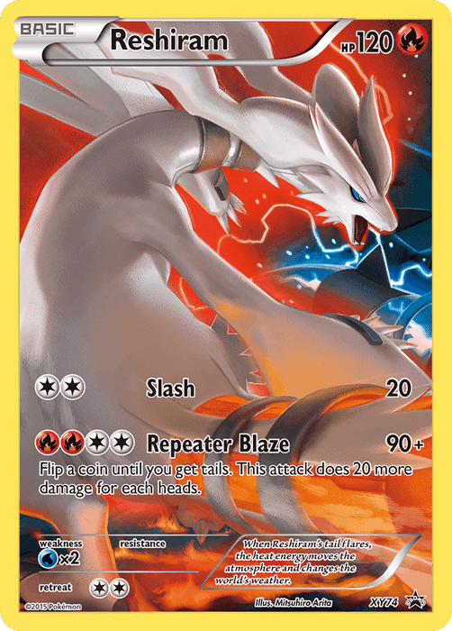 Reshiram (XY74) [XY: Black Star Promos]