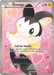 A Pokémon Emolga (RC23/RC25) [Black & White: Legendary Treasures]. The pink background with white heart shapes highlights Emolga, a small flying squirrel-like Pokémon with white and black fur and yellow ear and cheek highlights. This ultra rare card includes stats and moves like "Call for Family" and "Static Shock.