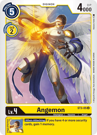 Angemon [ST3-05] [Starter Deck: Heaven's Yellow]