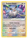 A Pokémon trading card featuring Radiant Eevee (SWSH230) [Sword & Shield: Black Star Promos] from the Pokémon set. Eevee stands in front of a vibrant, colorful background. It's a Basic, Colorless type with 90 HP. Moves include Twinkle Gathering and Boost Dash. Other details include illustrator, resistance, weakness, set information, and Pokémon GO logo.
