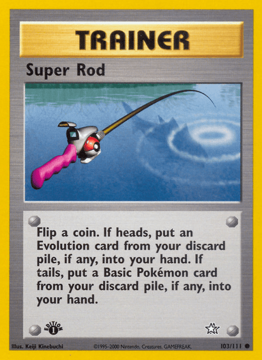 Super Rod (103/111) [Neo Genesis 1st Edition]